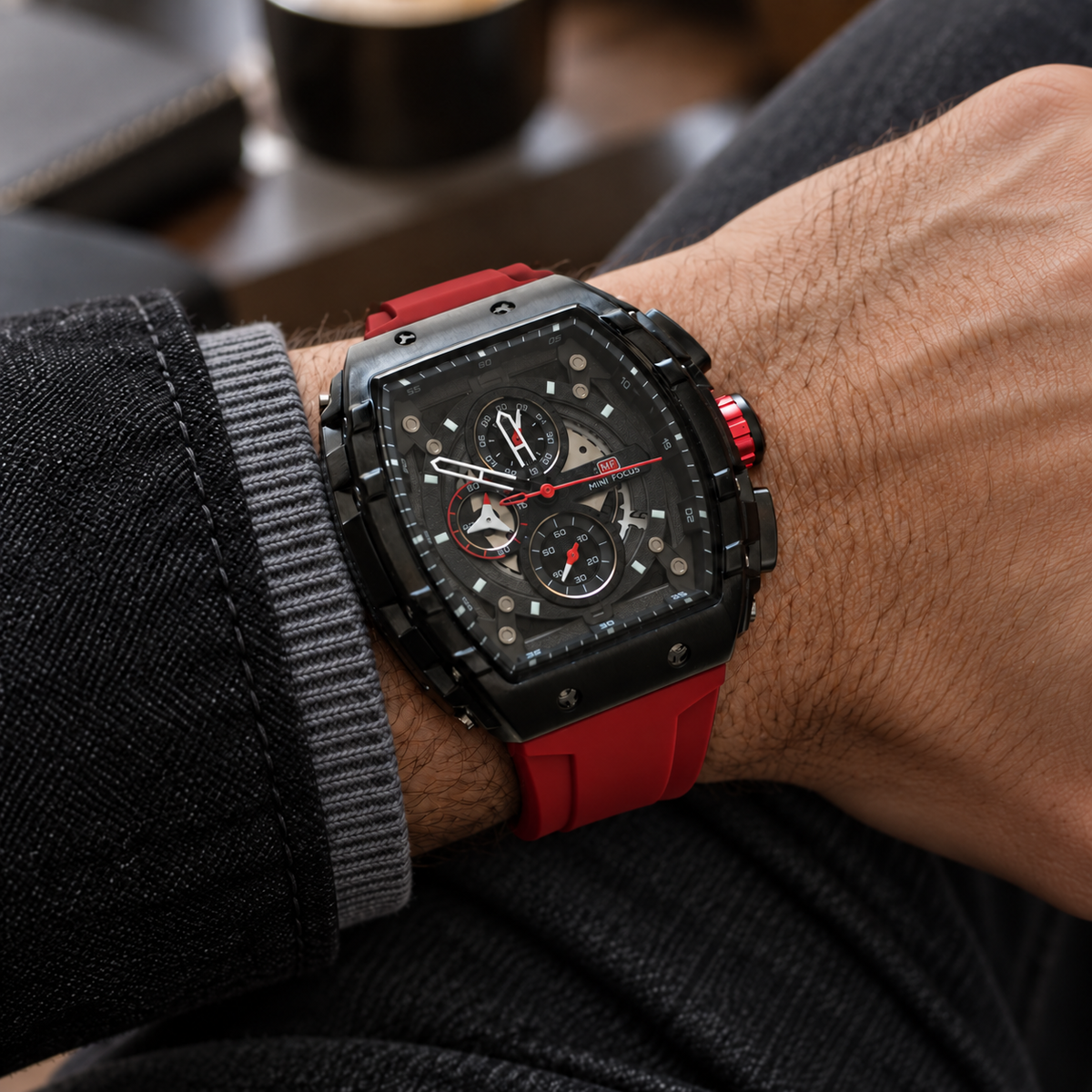 Mini Focus Sport - Red Strap Original