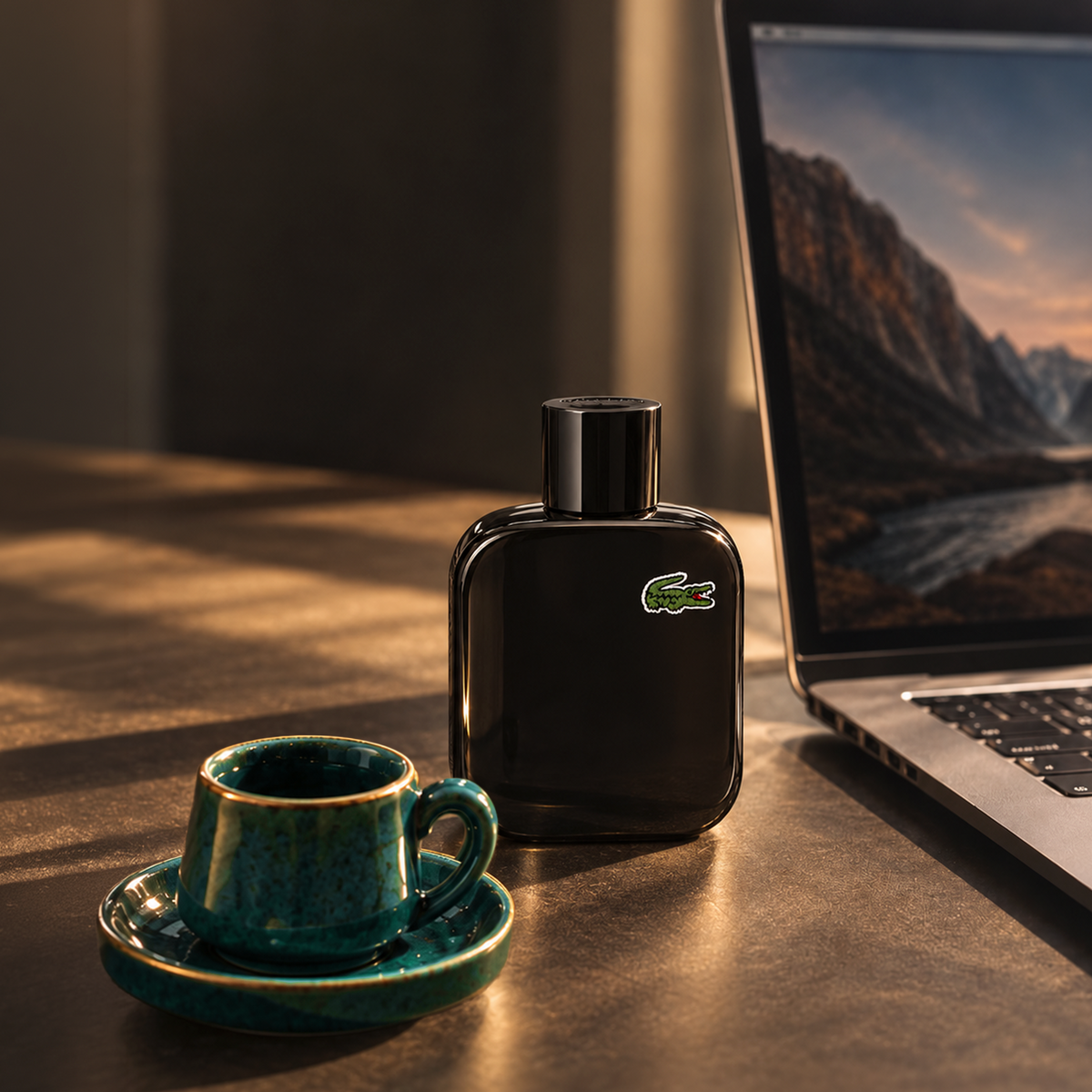 Lacoste Black x Dark Blue Coffee Cup