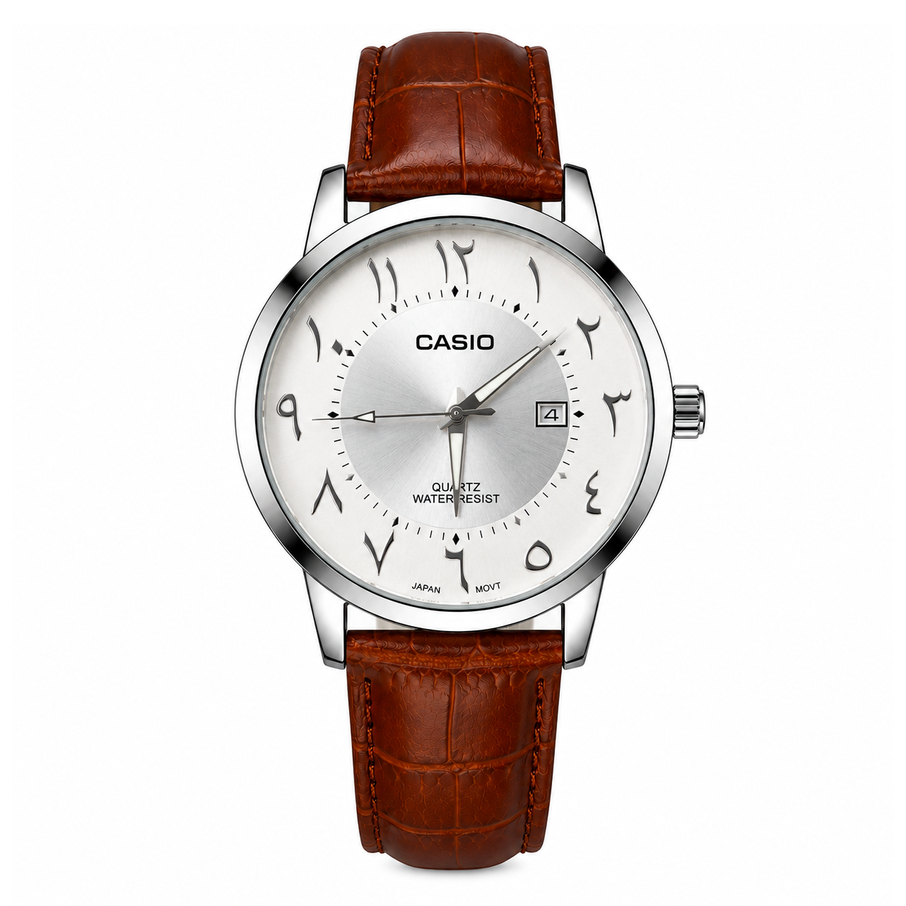 Casio mtp 3679 arabic version leather strap