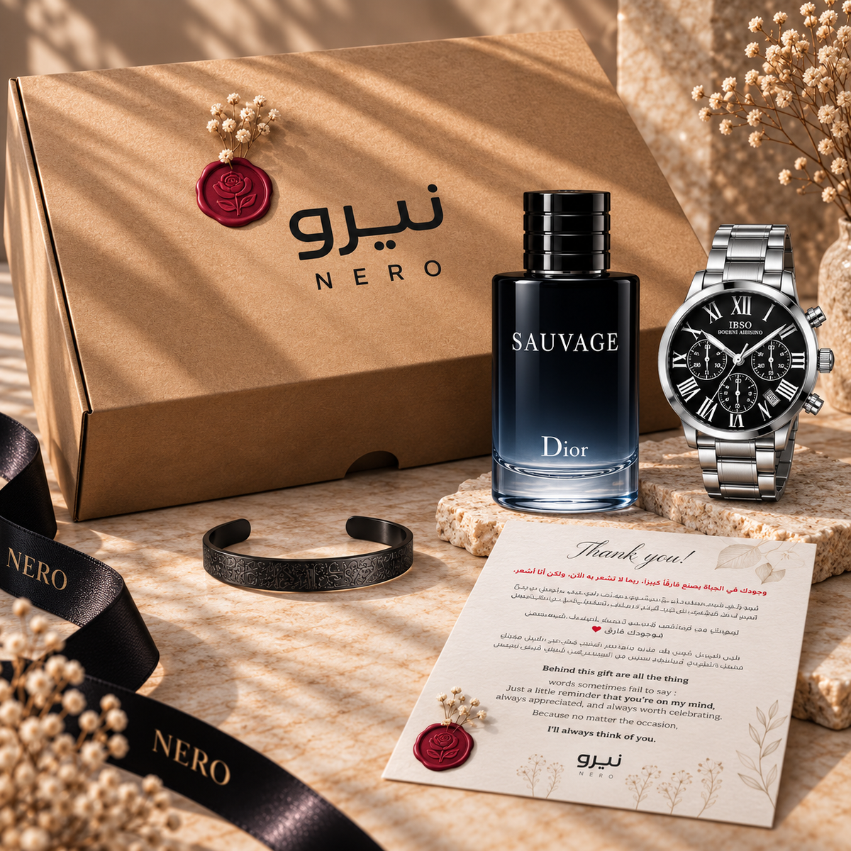 Dior Sauvage x Ibso Classic Black Bundle