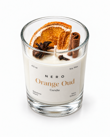 Orange Oud Candle