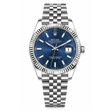 Rolex datejust blue