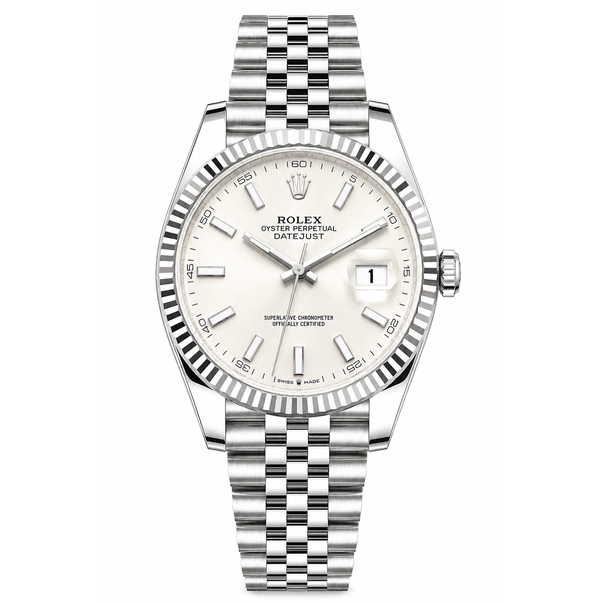 Rolex datejust white