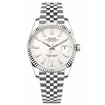 Rolex datejust white